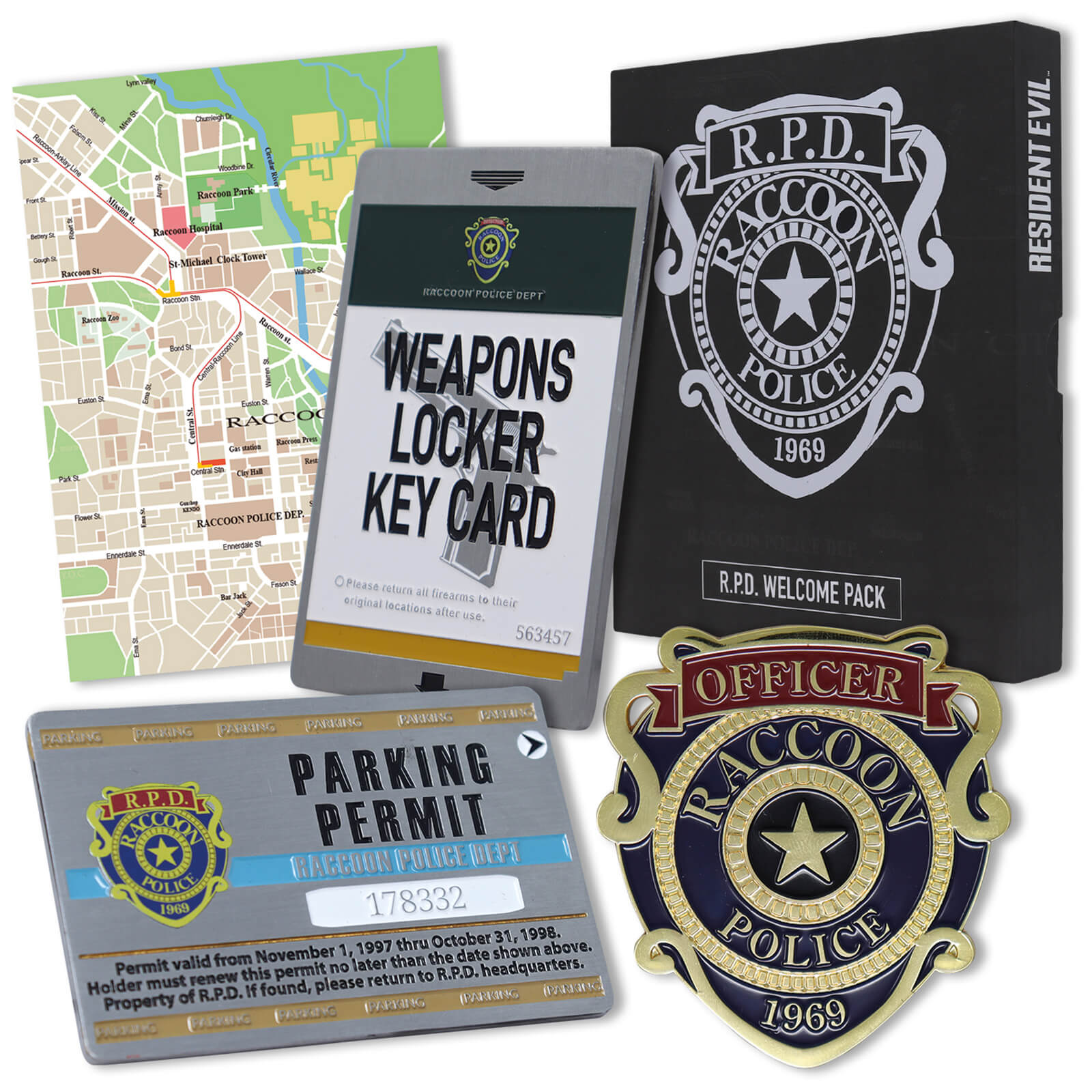 Fanattik Resident Evil 2 R.P.D Welcome Pack
