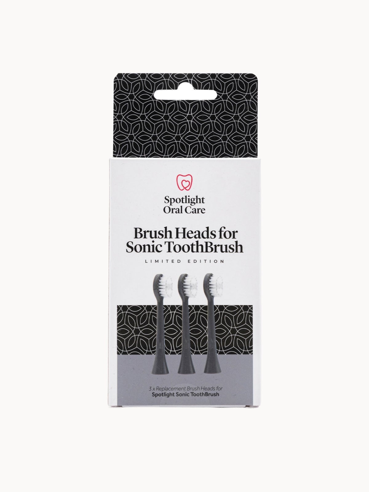 Spotlight Oral Care Sonic Head Replacements - Graphite Grey