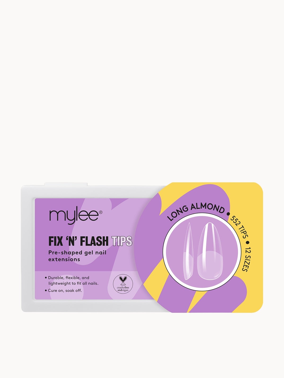 Mylee Fix 'n' Flash Tips - Long Almond