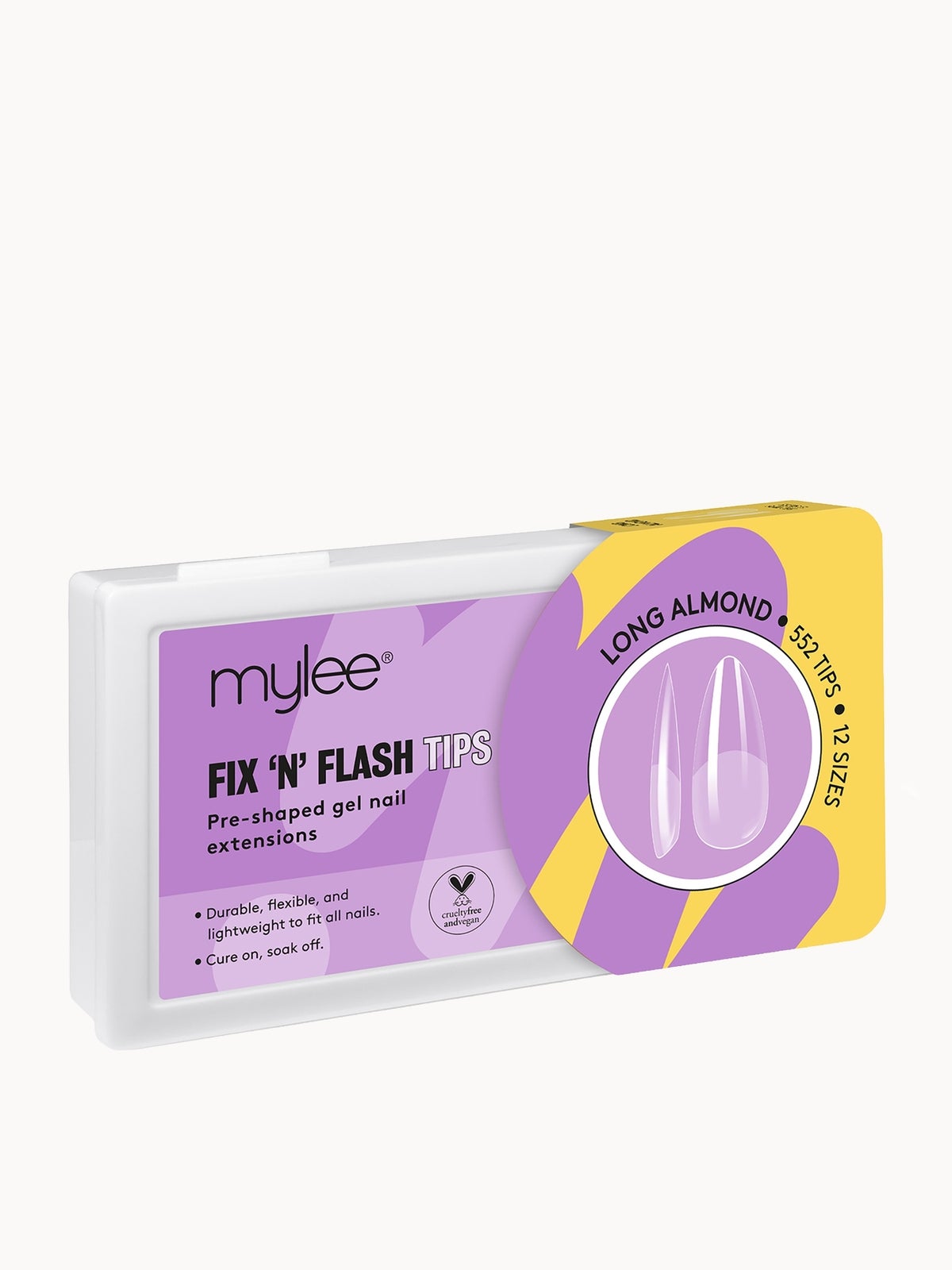 Mylee Fix 'n' Flash Tips - Long Almond 4