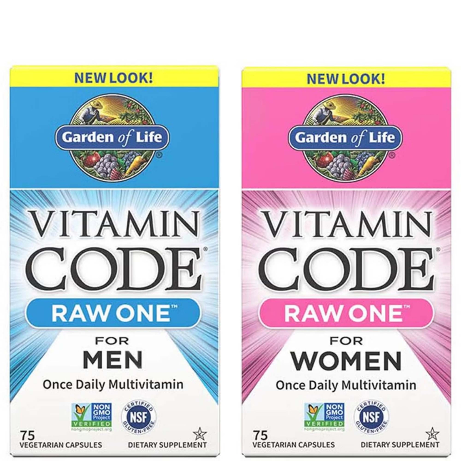 Pacchetto Vitamin Code per Uomo e Donna