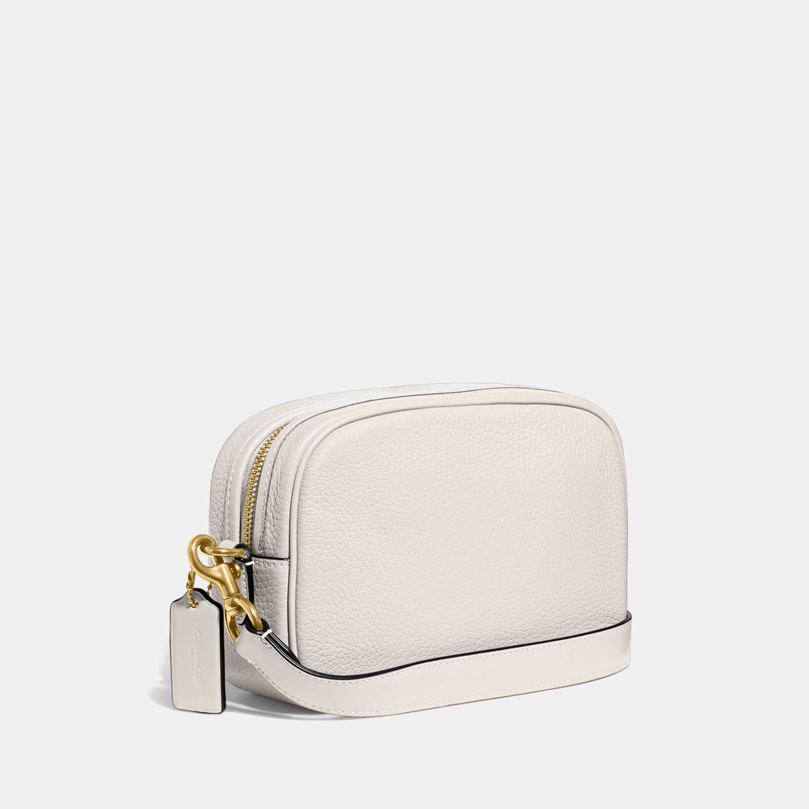 Coach Pebbled Leather Camera Bag White Cc386 B4/ha Bags, Whi