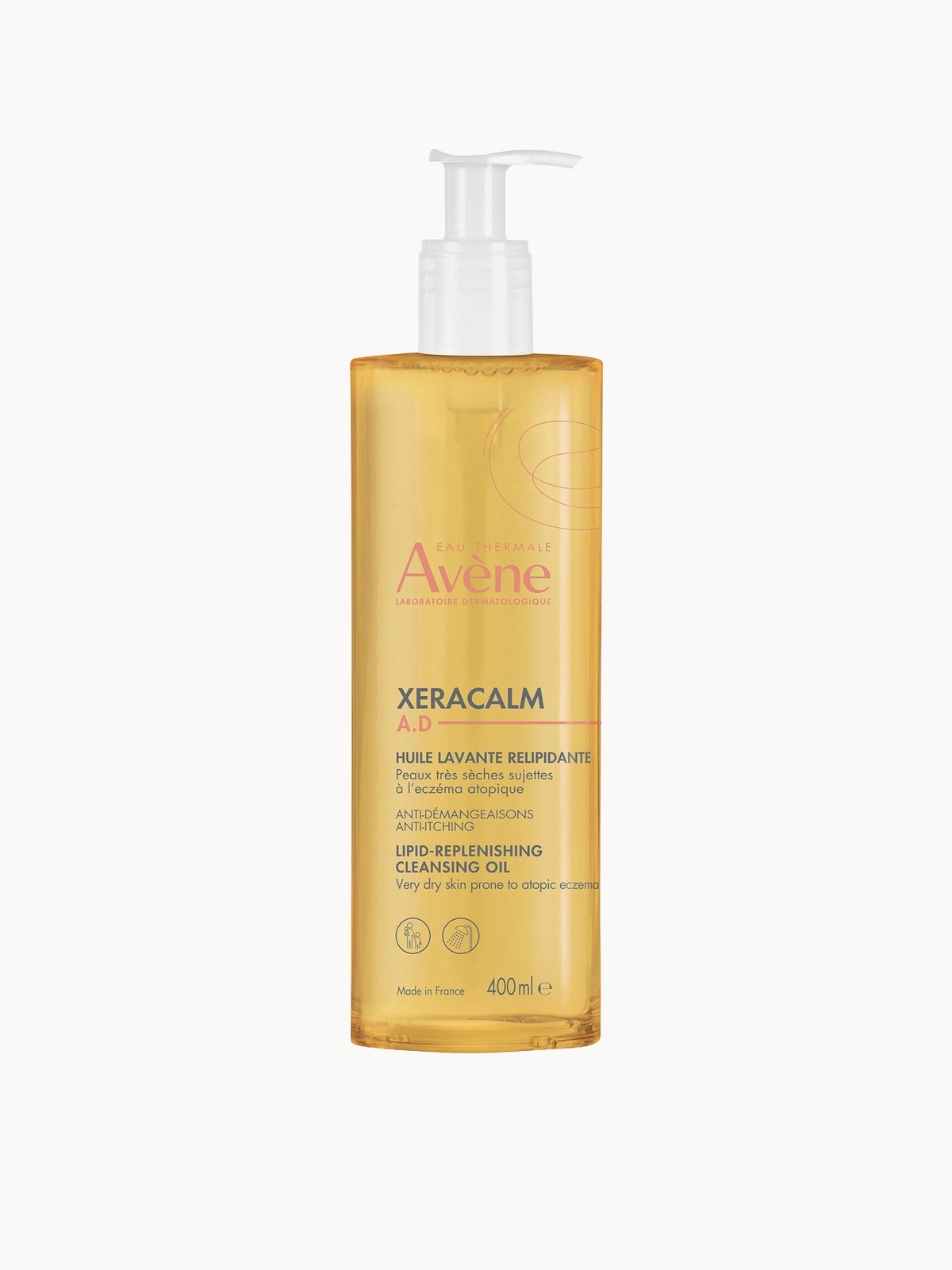 Avène XeraCalm A.D Lipid-Replenishing Cleansing Oil for Dry, Itchy Skin 400ml