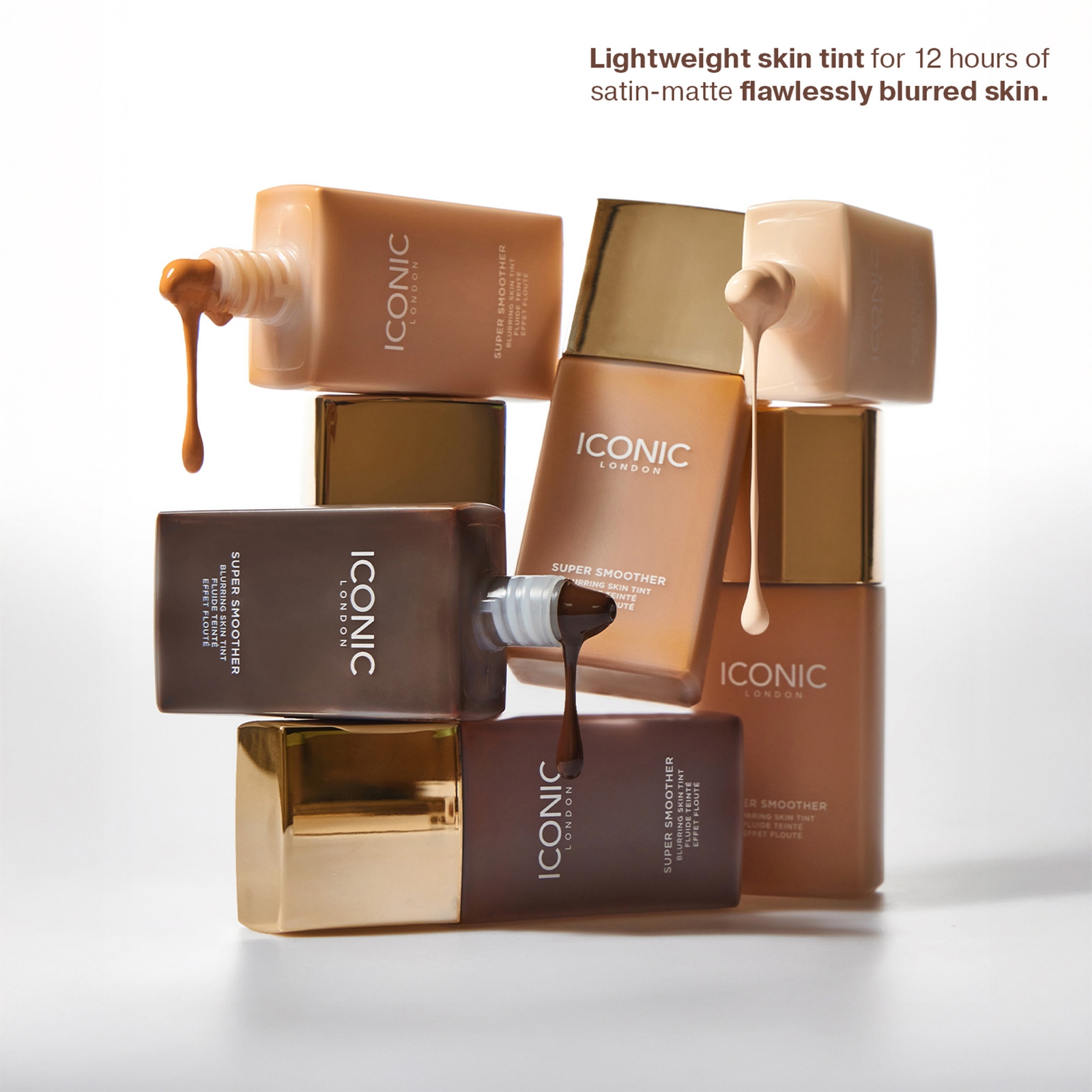 Thumbnail - ICONIC London Super Smoother Blurring Skin Tint 30ml (Various Shades) - Neutral Tan