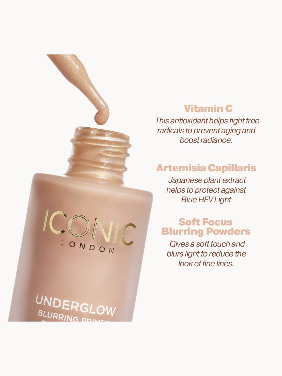 ICONIC London Underglow Blurring Primer 27ml 4
