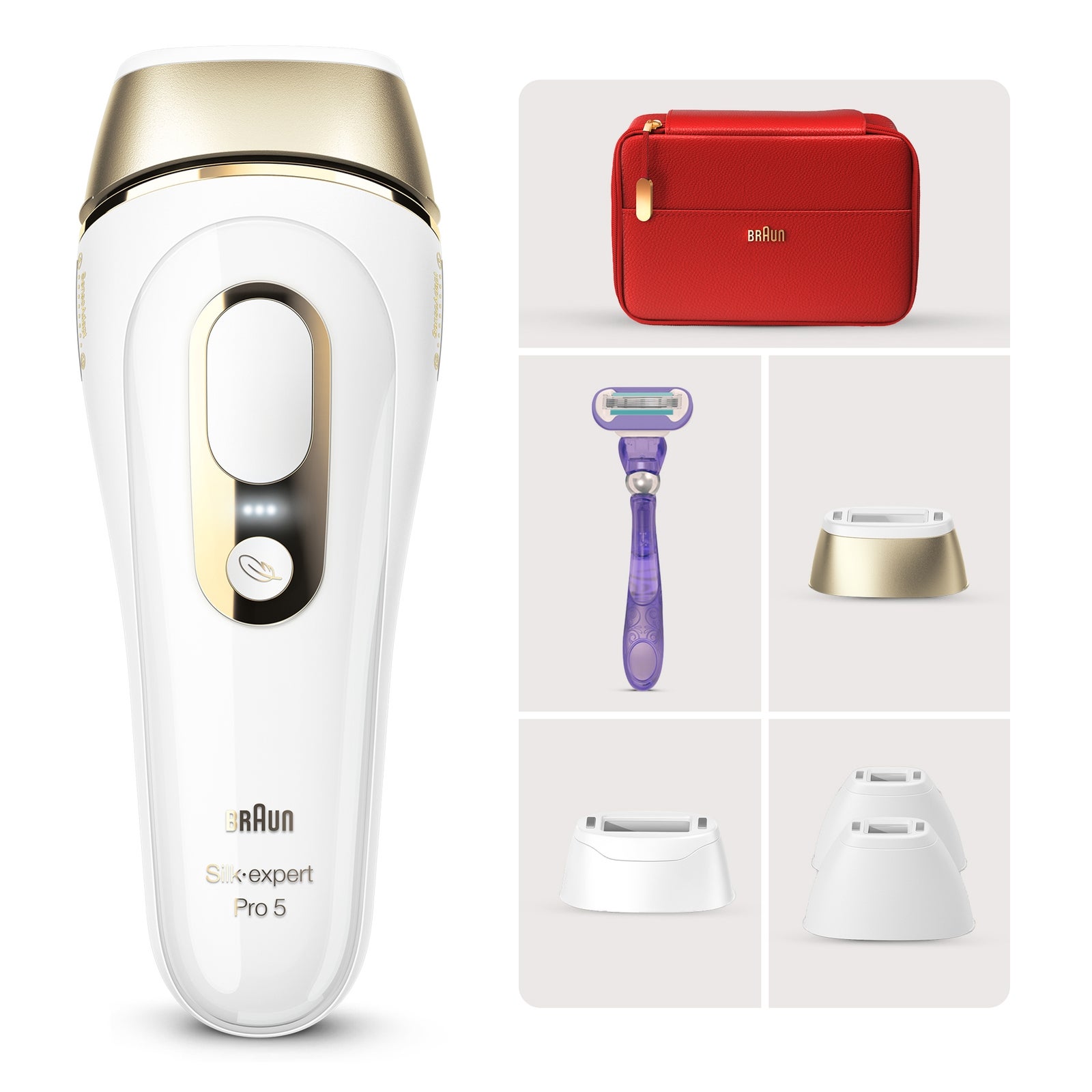 Women's Gold Braun Ipl Silk·expert Pro 5 Pl5387