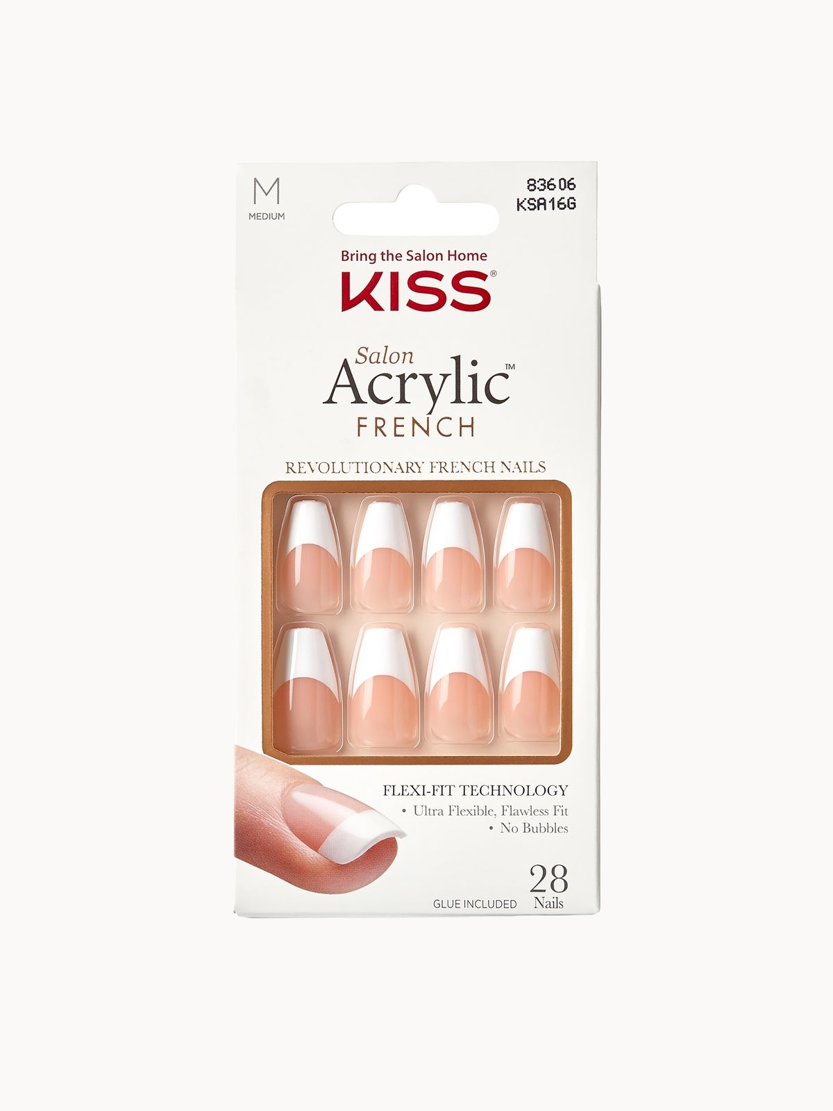 Kiss Salon Acrylic Nail Kit - Je T'aime