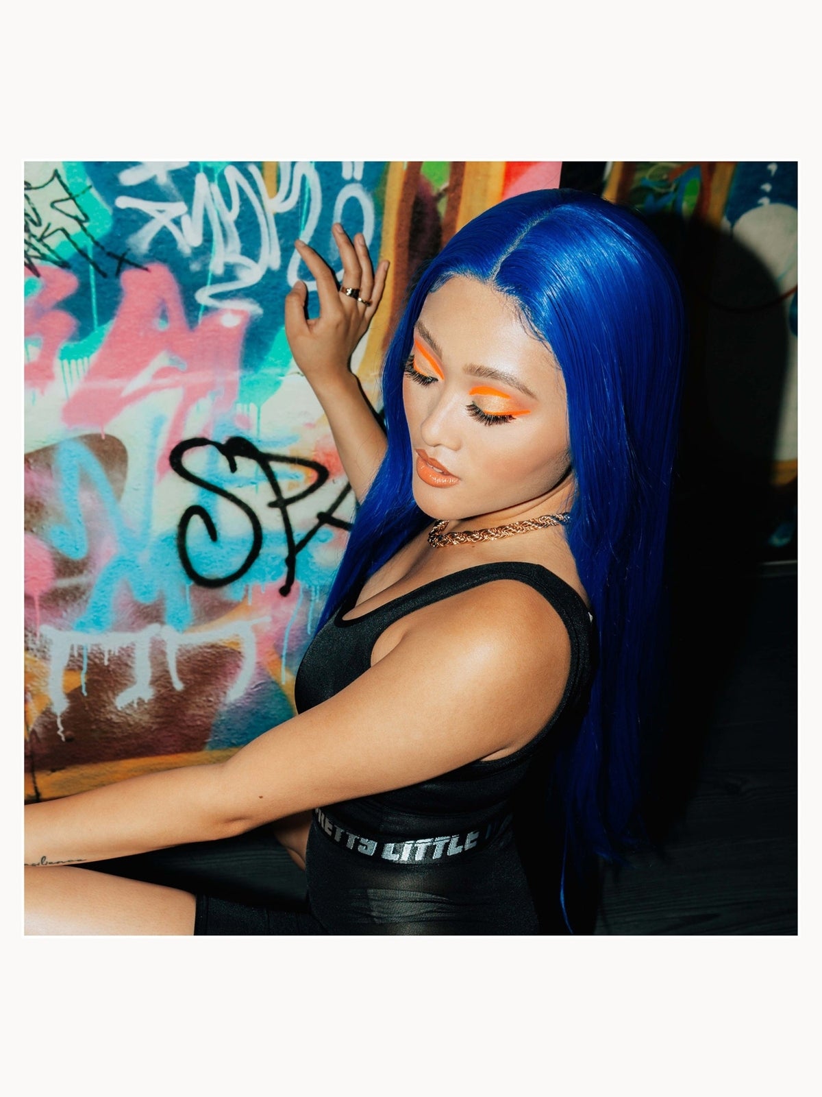 plsLONDON The Candi Lace Frontal Wig (Various Options) - Cobalt 2