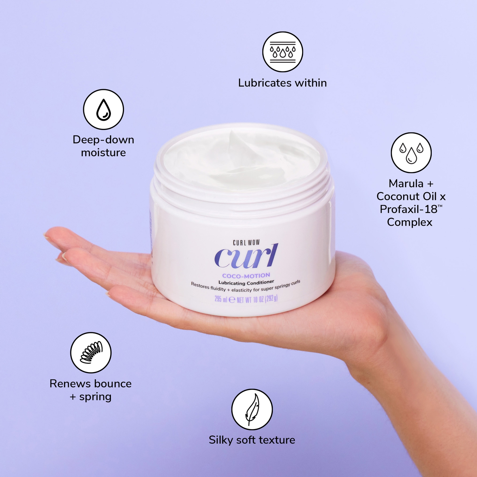 Thumbnail - Color WOW Curl Wow COCO-MOTION Glättende Spülung 295 ml