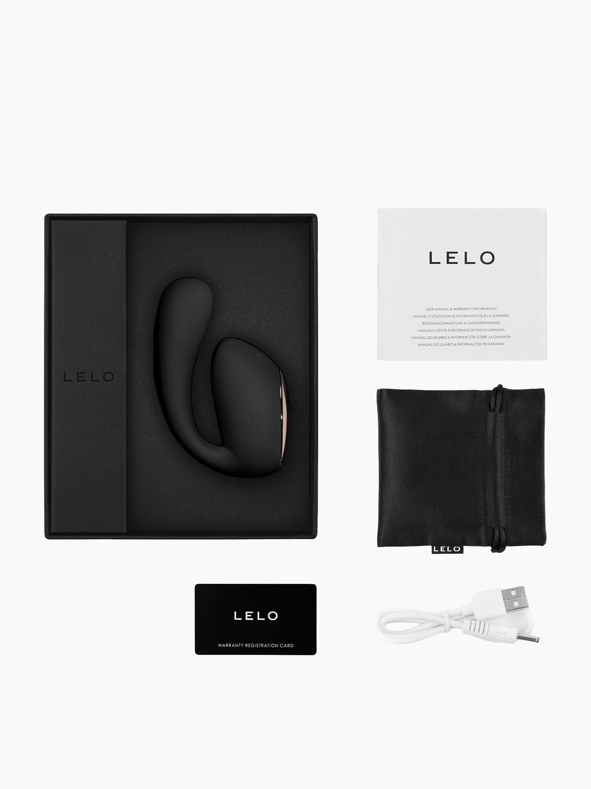 LELO Ida Wave (Various Shades) - Black 3