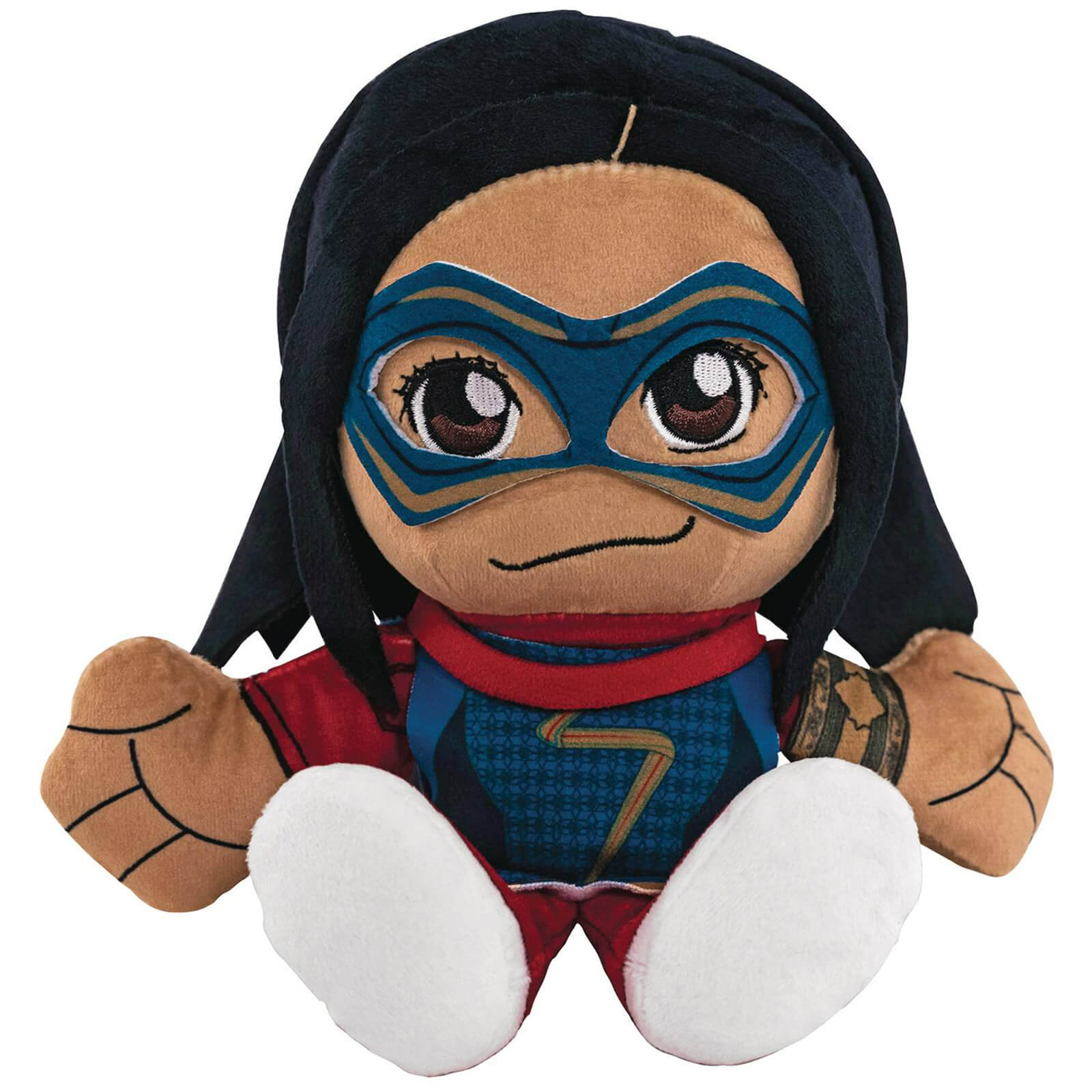 Bleacher Creatures Marvel Heroes Ms. Marvel 8  Kuricha Sitting Plush
