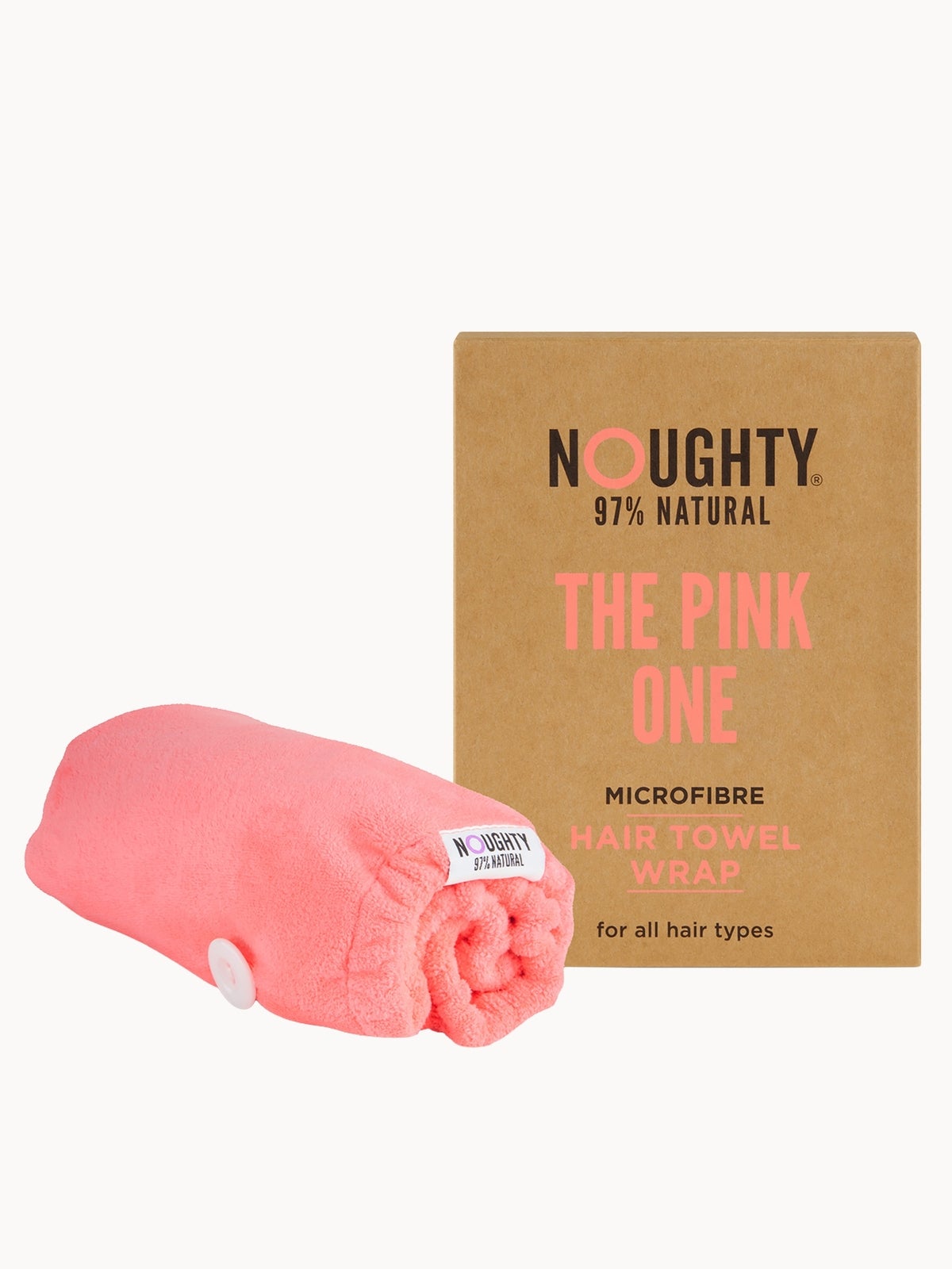Noughty Hair Towel Pink
