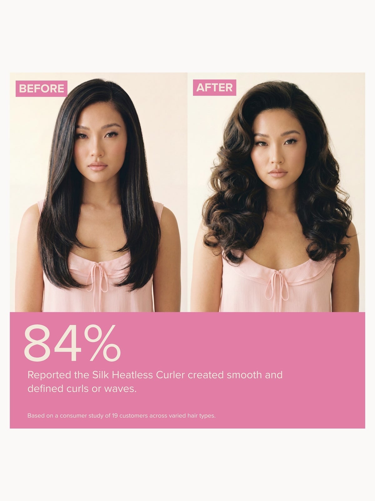 SILKE London Heatless Curler - Pink 2