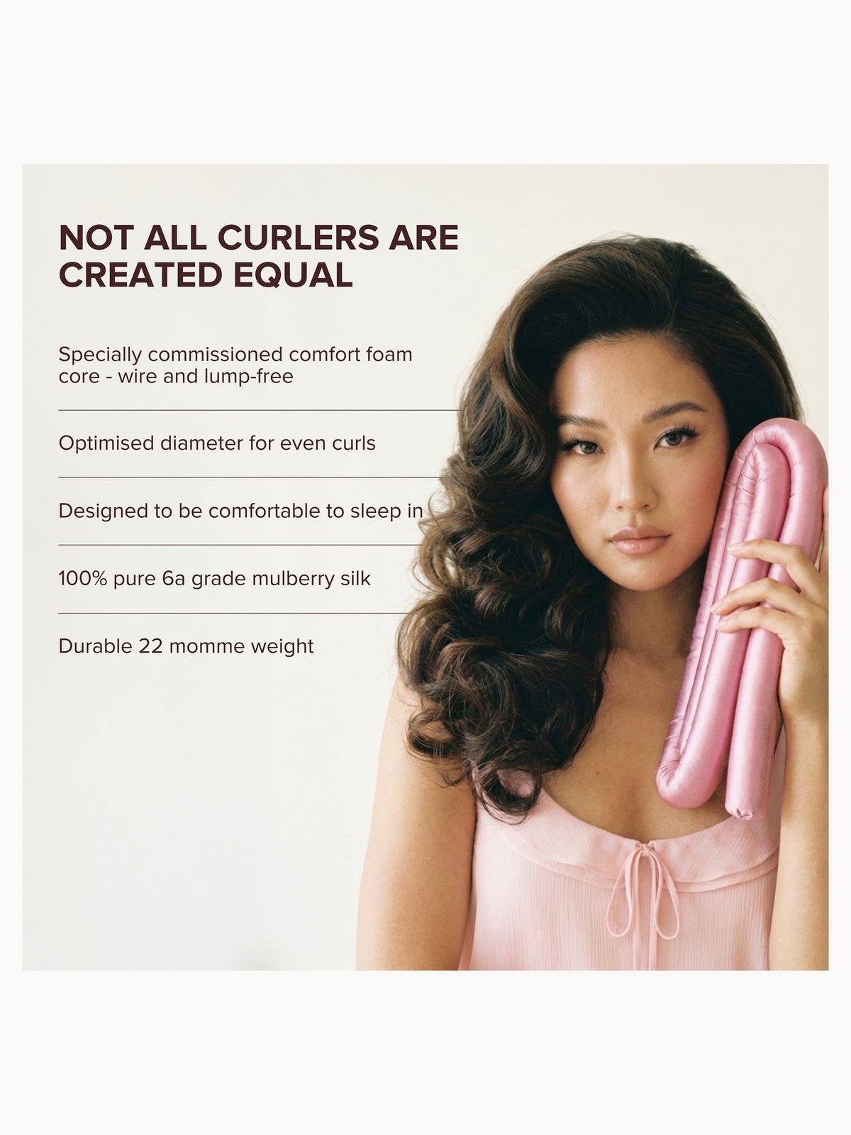 SILKE London Heatless Curler - Pink 4