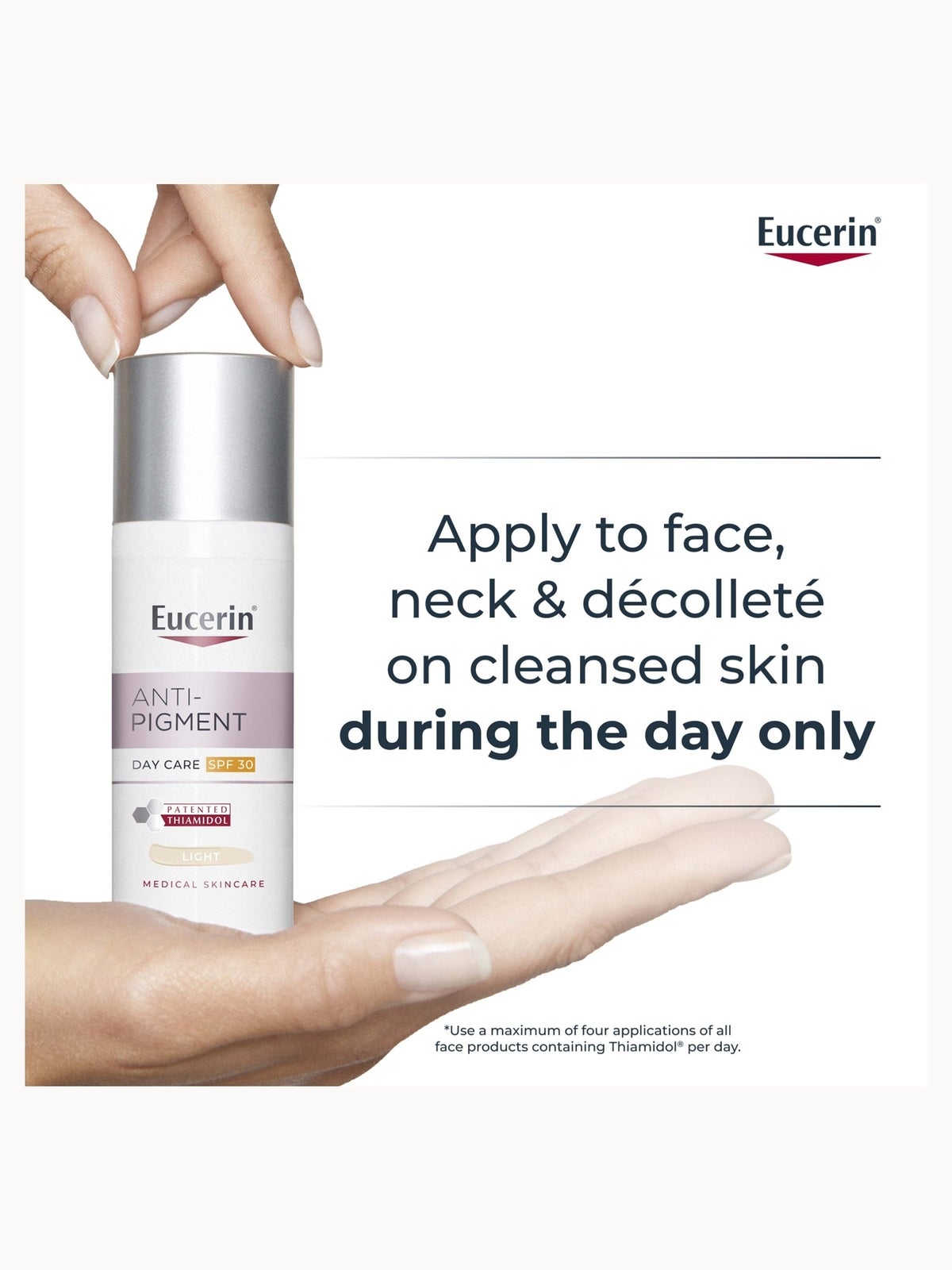 Eucerin Anti-Pigment Tinted Day Cream SPF30 Light 50ml 3