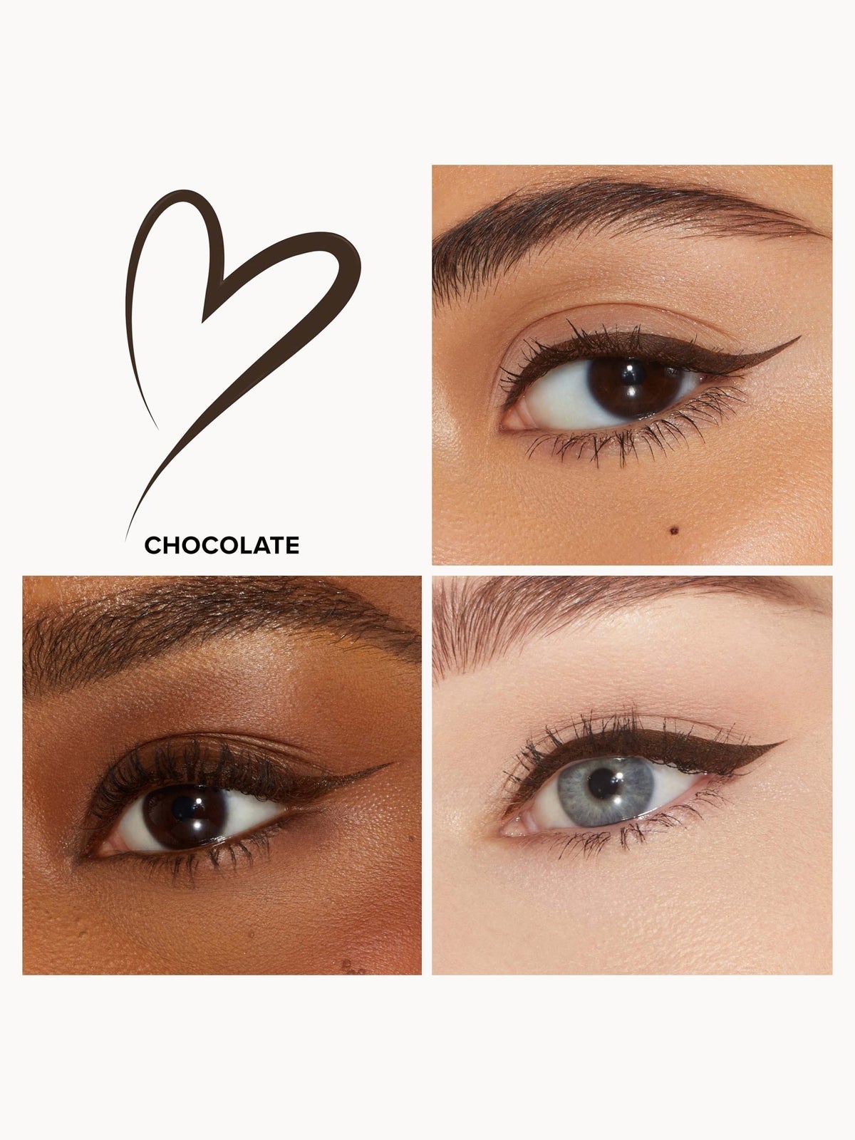 Too Faced Better Than Sex Easy Glide Waterproof Liquid Eyeliner 0.6ml (Various Shades) - Chocolate 3