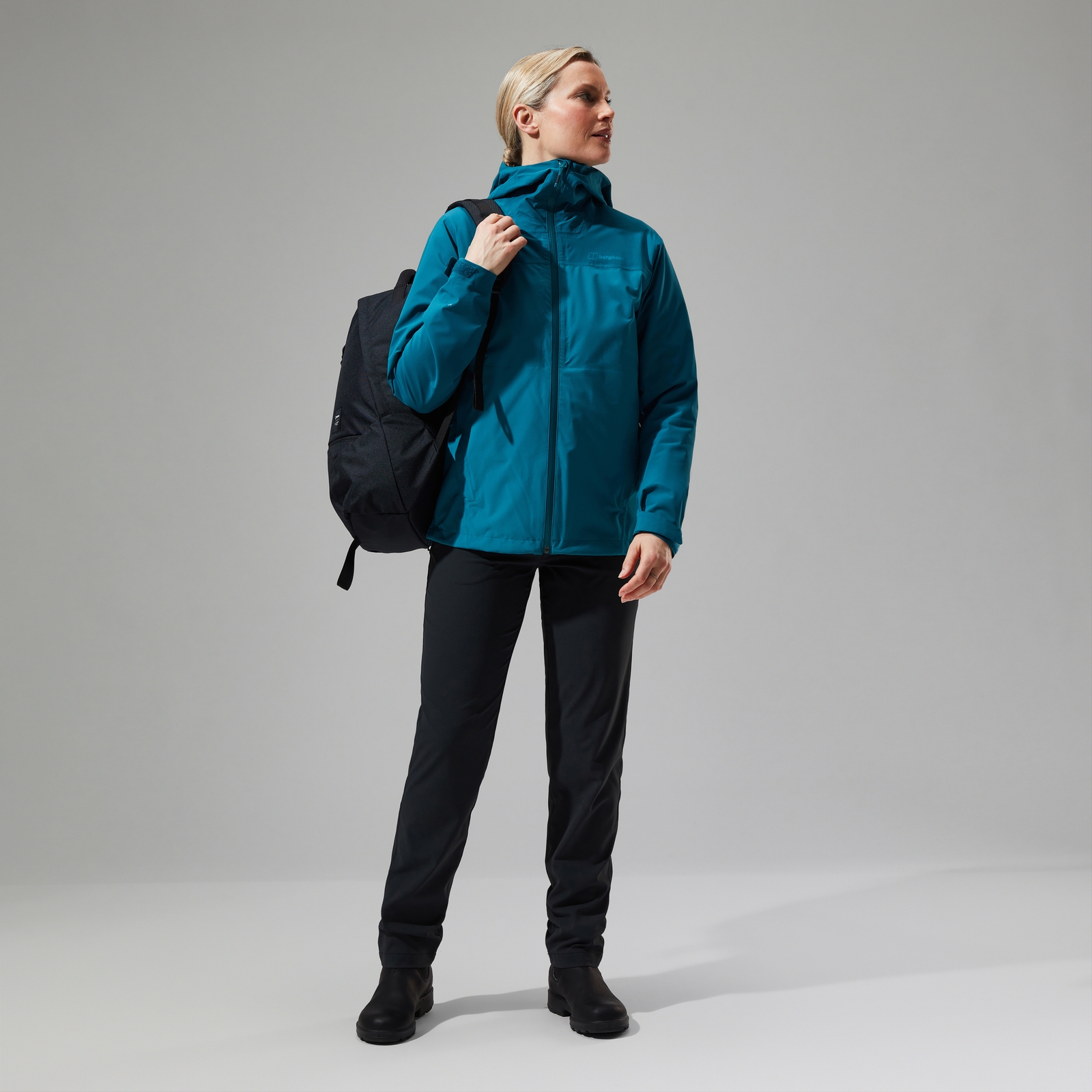 Women's Arnaby Hooded Waterproof Jacket  Turquoise