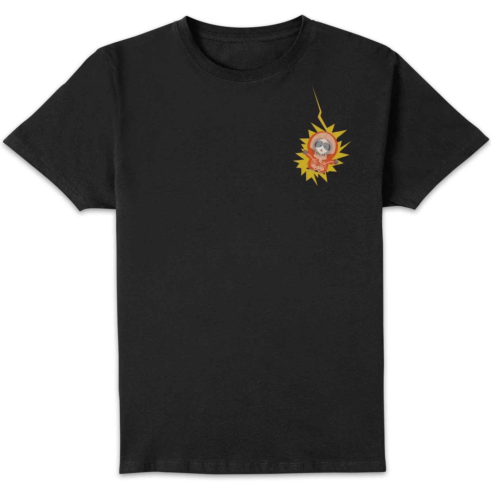 South Park Kenny Pocket Print Men's T-Shirt - Black - M