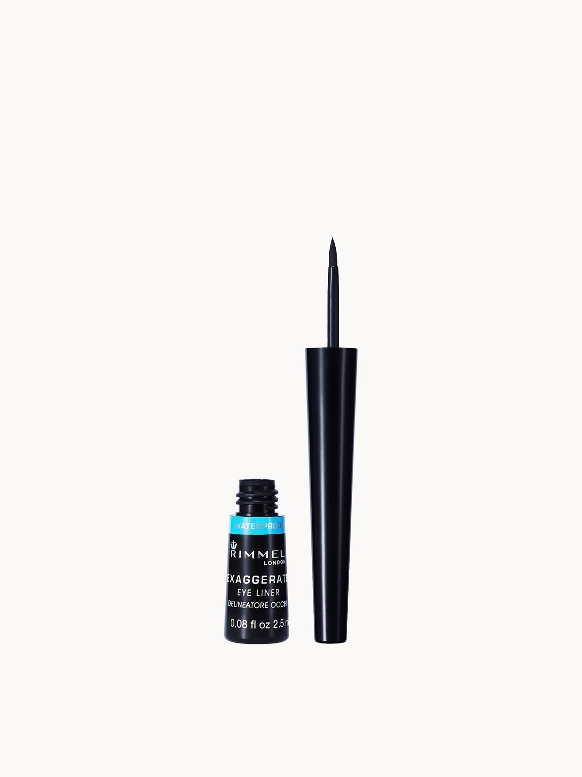 Rimmel London Exaggerate Liquid Eyeliner (Various Options) - Waterproof