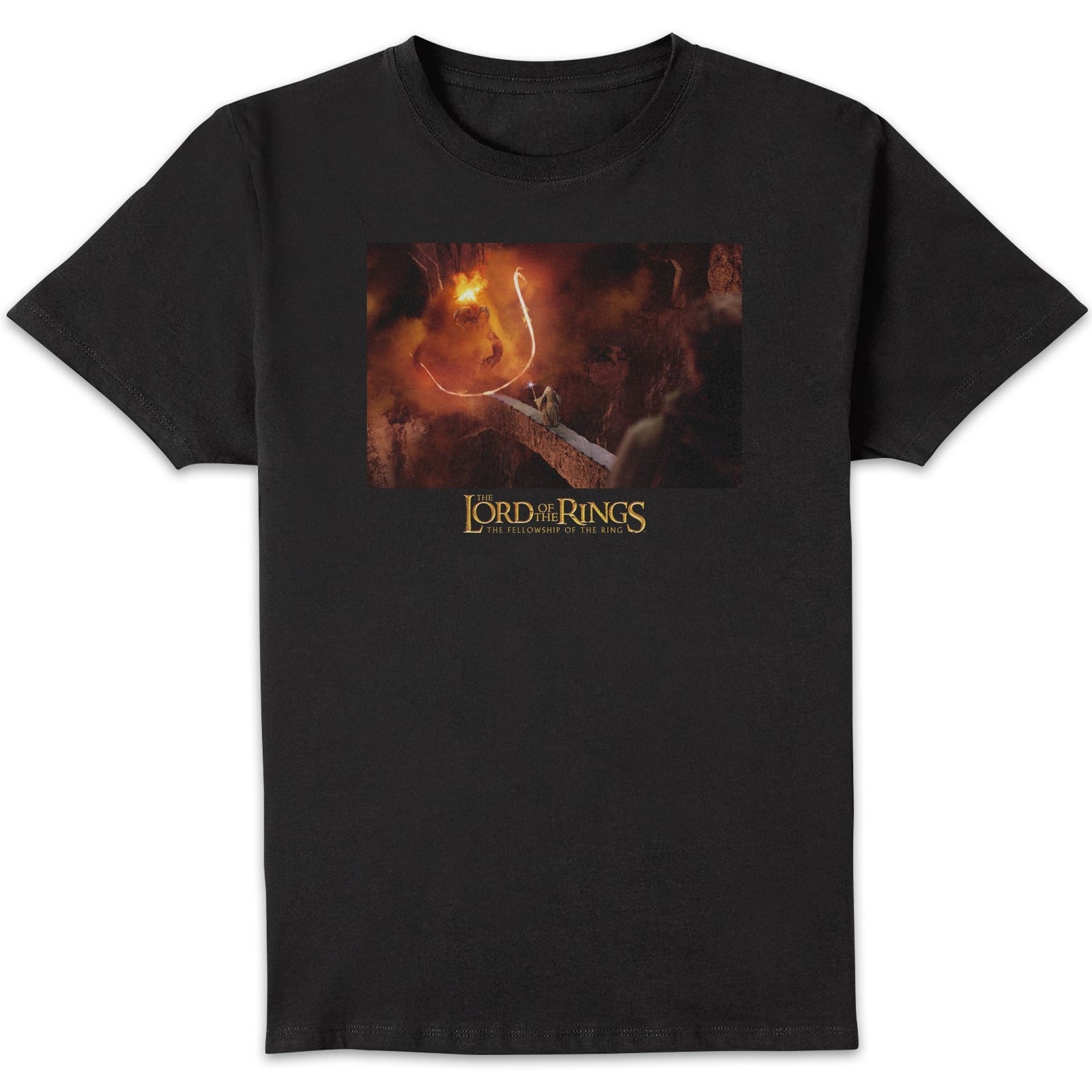 Le Seigneur des Anneaux Vous Ne Passerez Pas T-shirt Homme - Noir