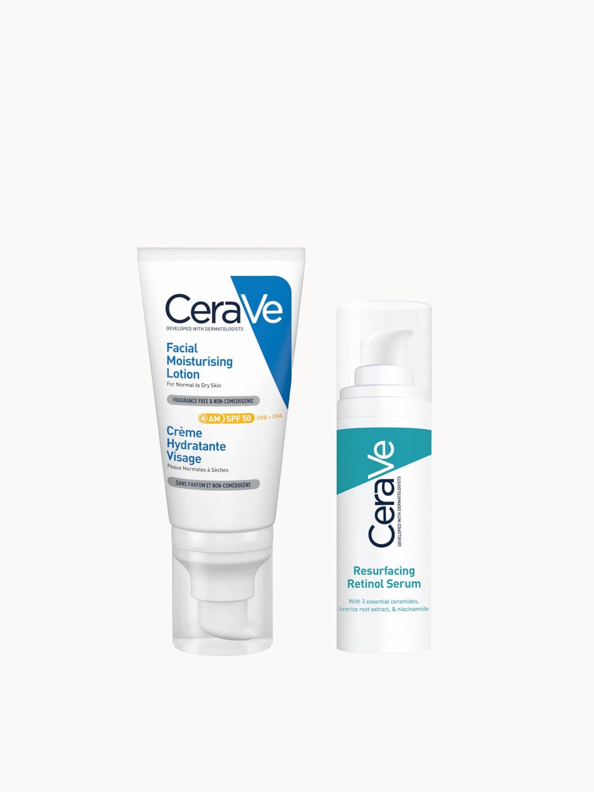 CeraVe Smooth and Protect Duo for Blemish-Prone Skin