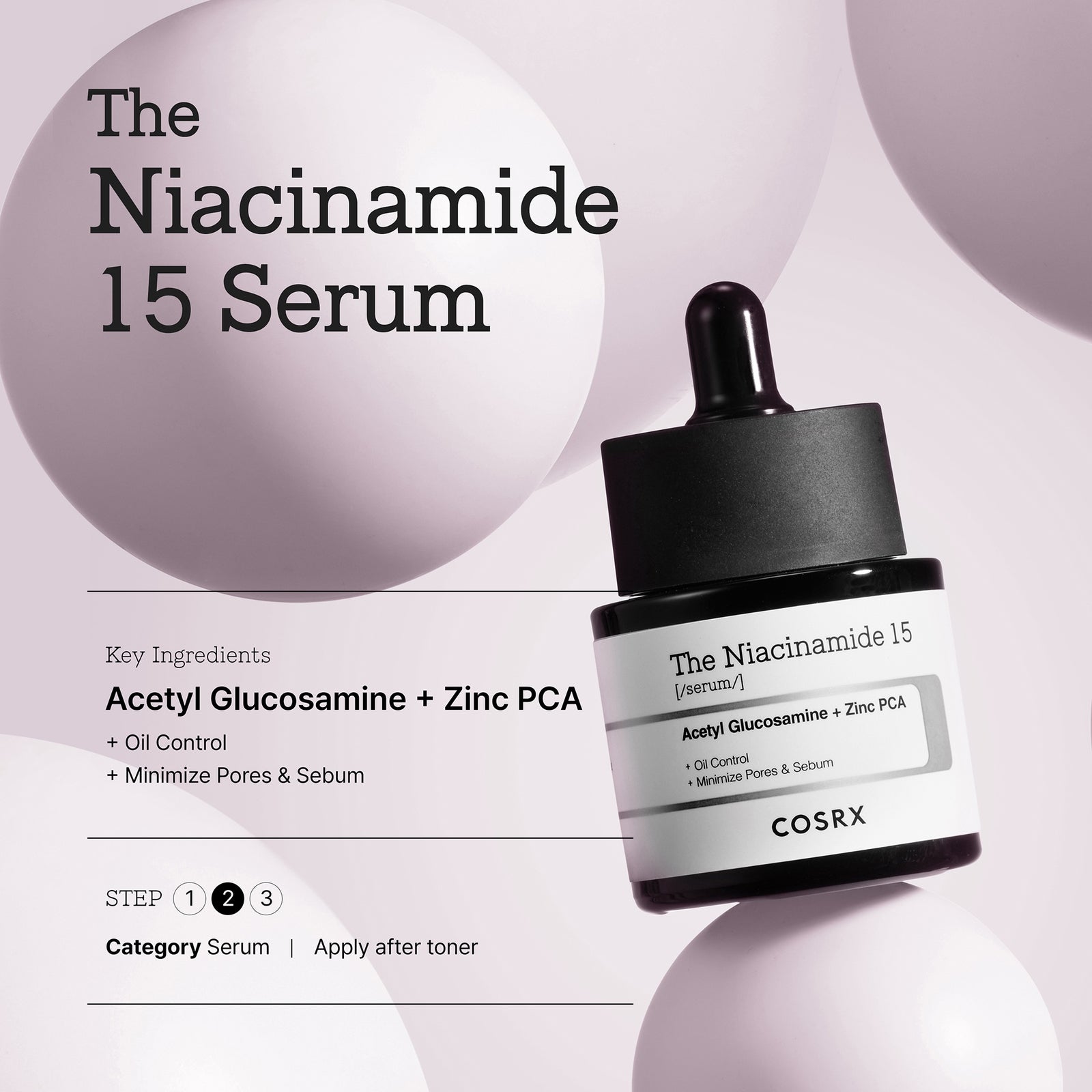 COSRX The Niacinamide 15 Sérum 20 ml