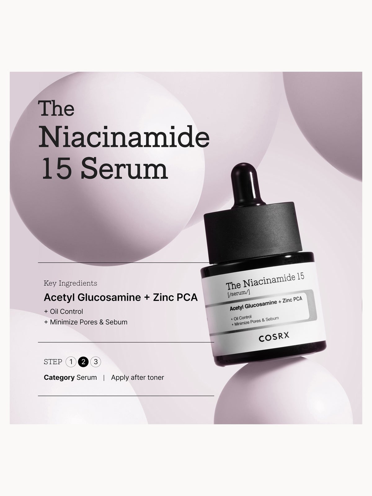 COSRX The Niacinamide 15 Serum 20ml 2