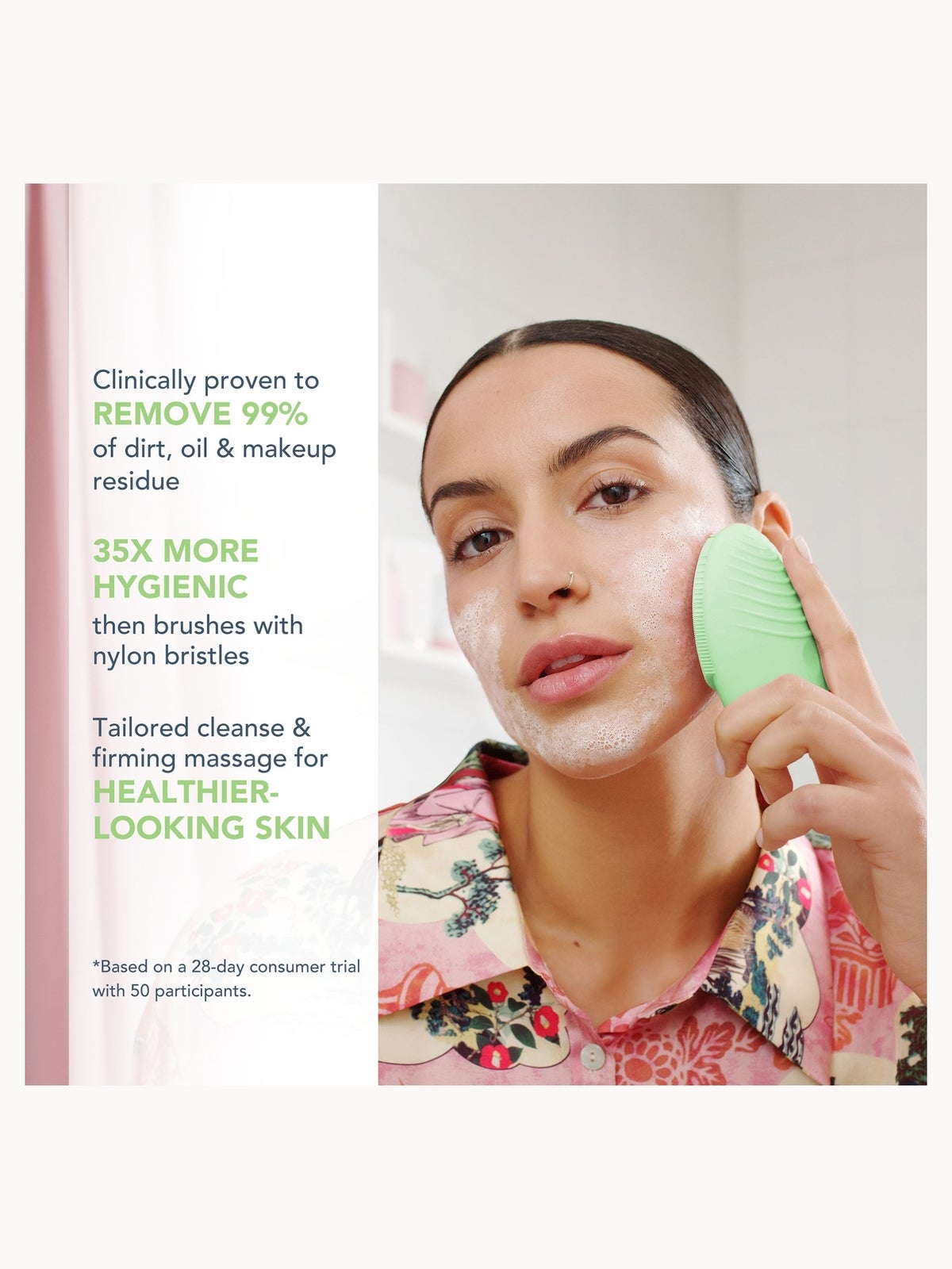 FOREO LUNA 4 Smart Facial Cleansing and Firming Massage Device - Combination Skin 3