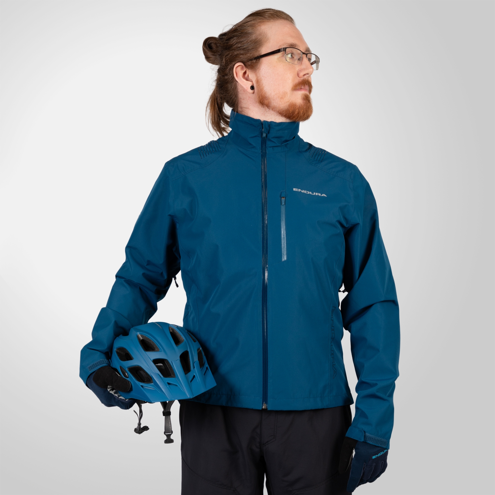 Endura Men's Hummvee Waterproof Jacket - Blueberry | Extra 10% off first order.