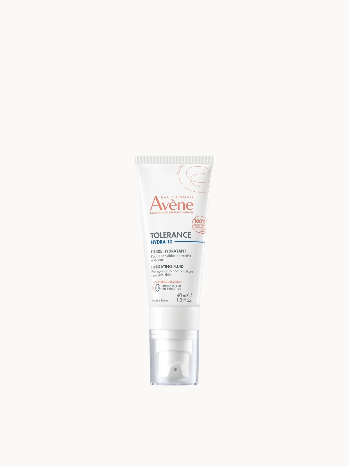 Avène Tolerance Hydra-10 Moisturising Fluid for Sensitive Skin 40ml