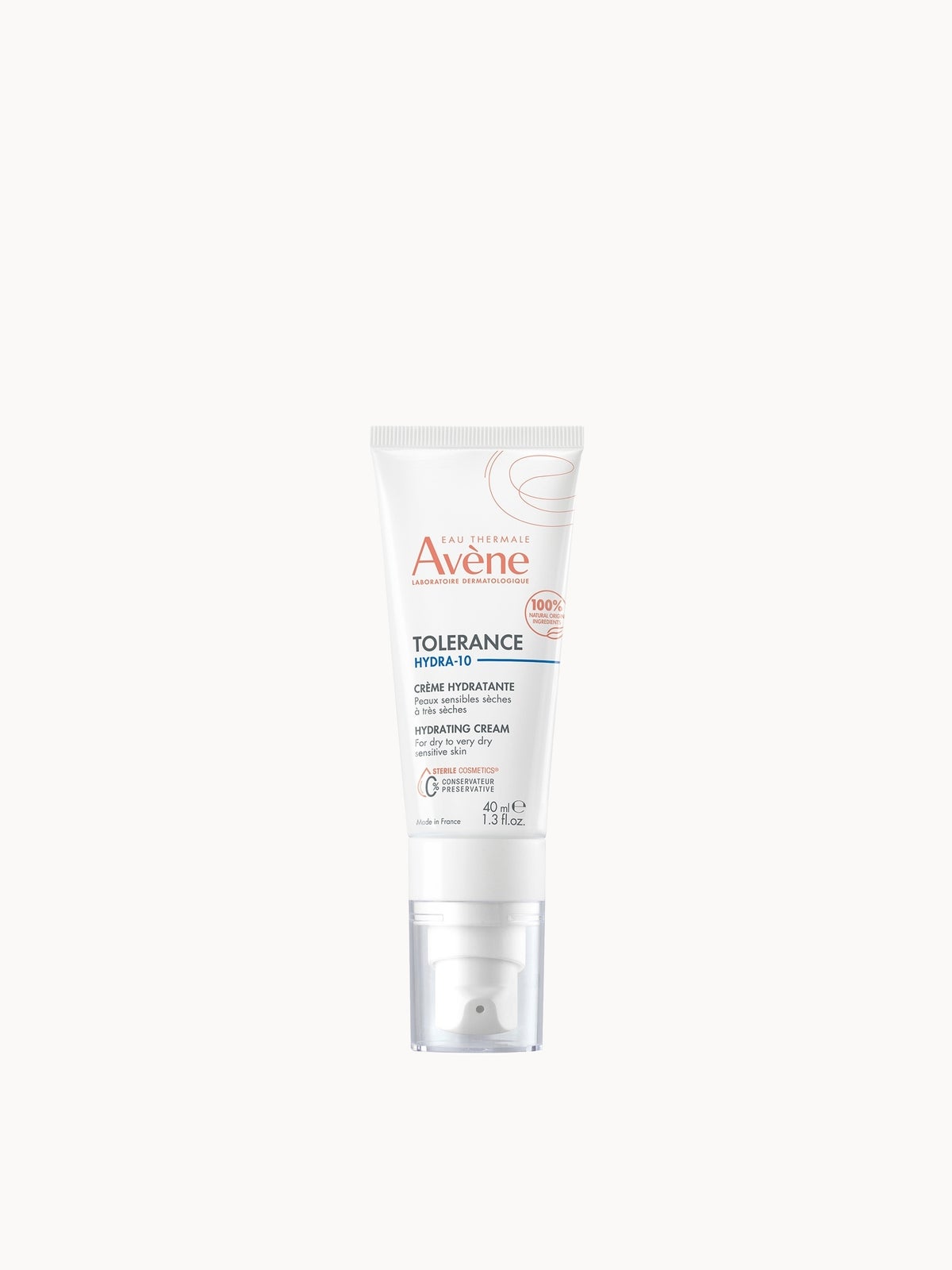 Avène Tolerance Hydra-10 Moisturising Cream for Sensitive Skin 40ml