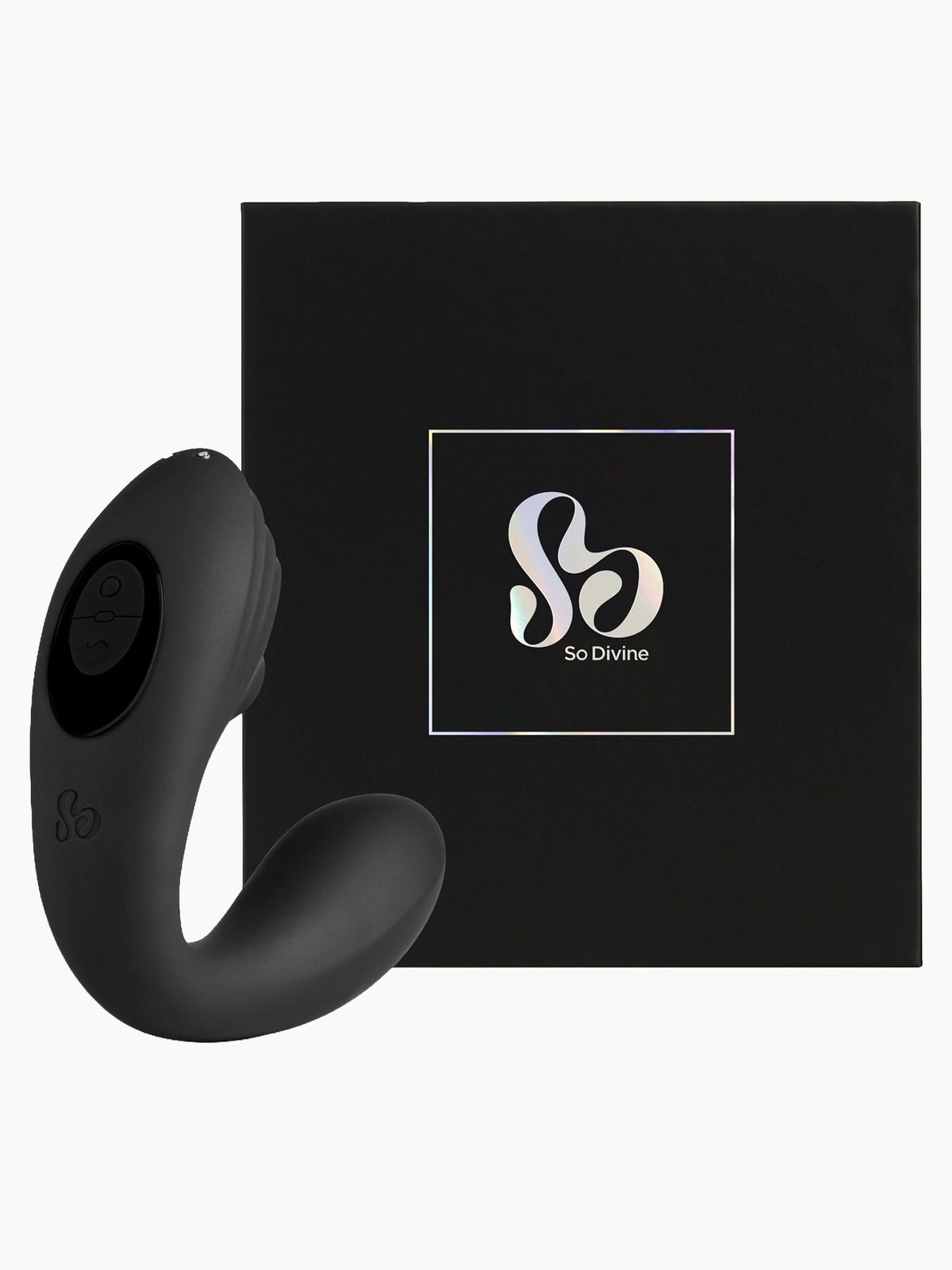 So Divine Pearl Vibe Suction and G-spot Stimulator Black 2