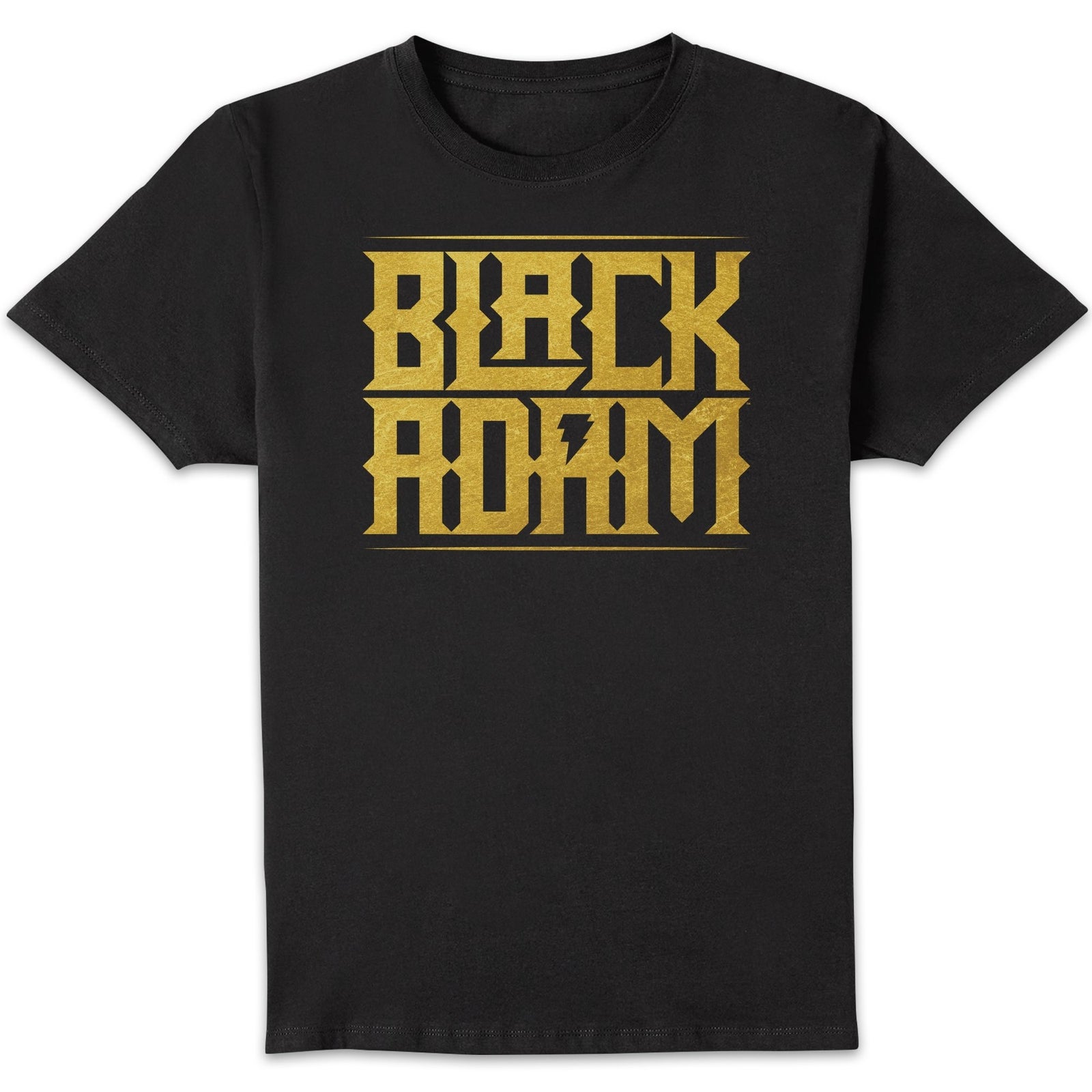 DC Black Adam Logo Unisex T-Shirt - Black - 5XL
