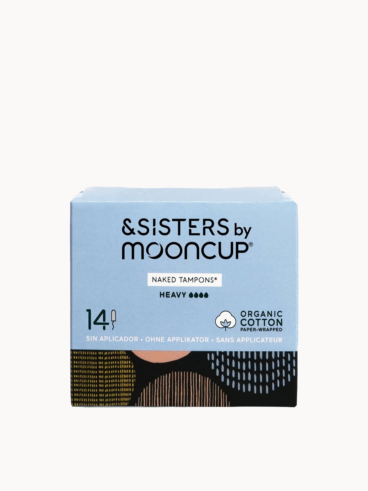 Mooncup Naked Tampons - Heavy (14 pack)