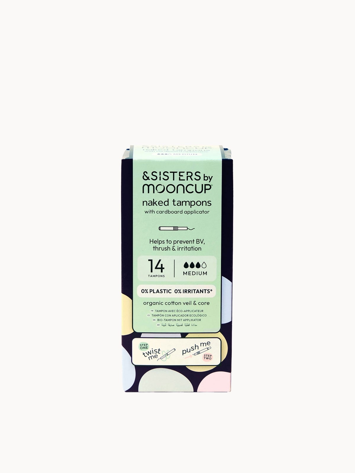 Mooncup Eco-Applicator Tampons - Medium (14 pack)