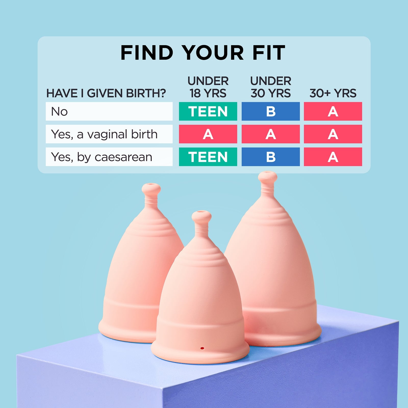 Mooncup Beginner Menstrual Cup - Size B 4