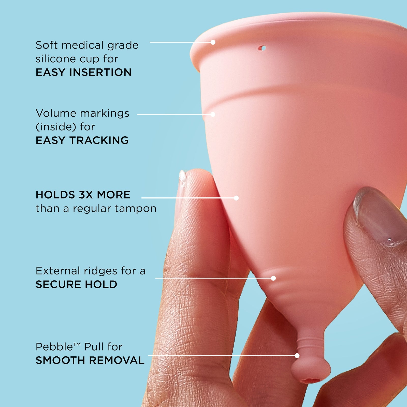 Mooncup Beginner Menstrual Cup - Size B 3