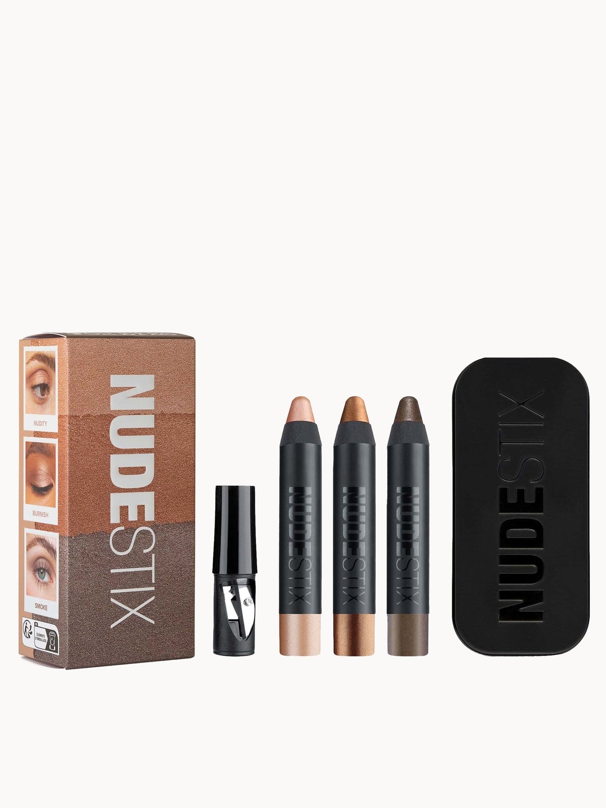 NUDESTIX Nude Metallic Eye Mini 3PC Kit