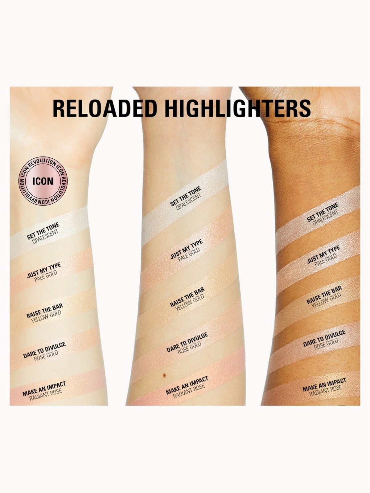 Makeup Revolution Highlight Reloaded (Various Shades) - Just My Type 3