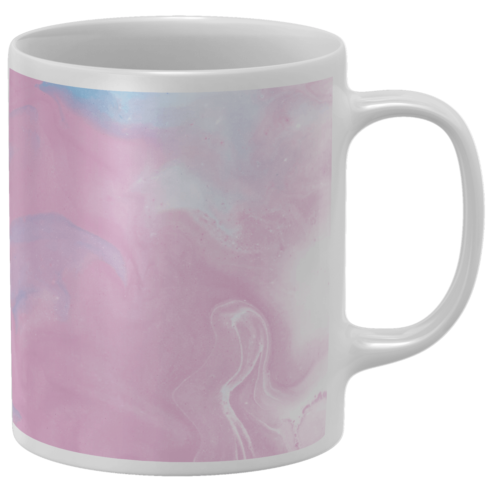 Pink Ripple Mug