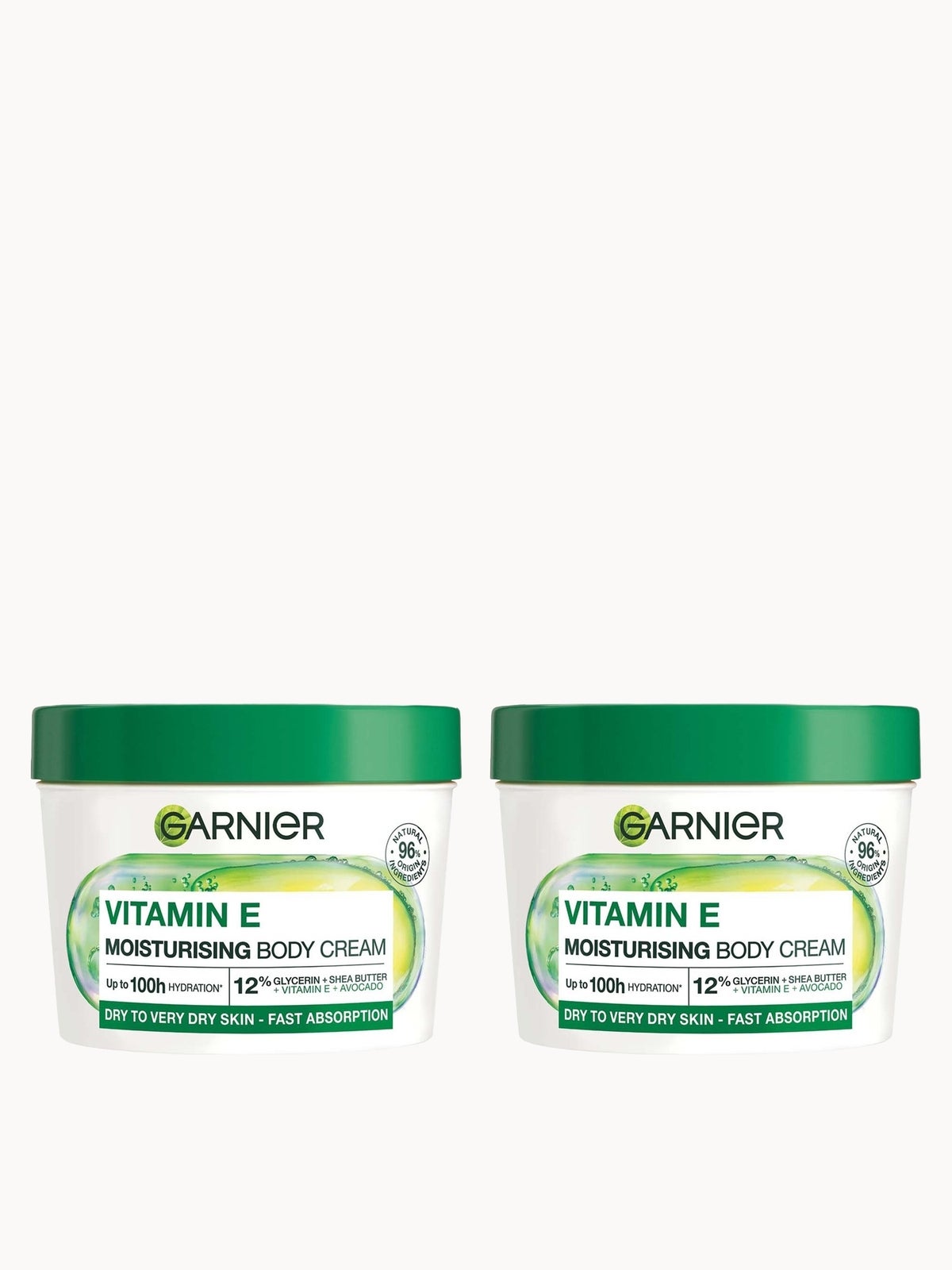 Garnier Body Superfood, Nourishing Body Cream Duos - Avocado & Omega 6