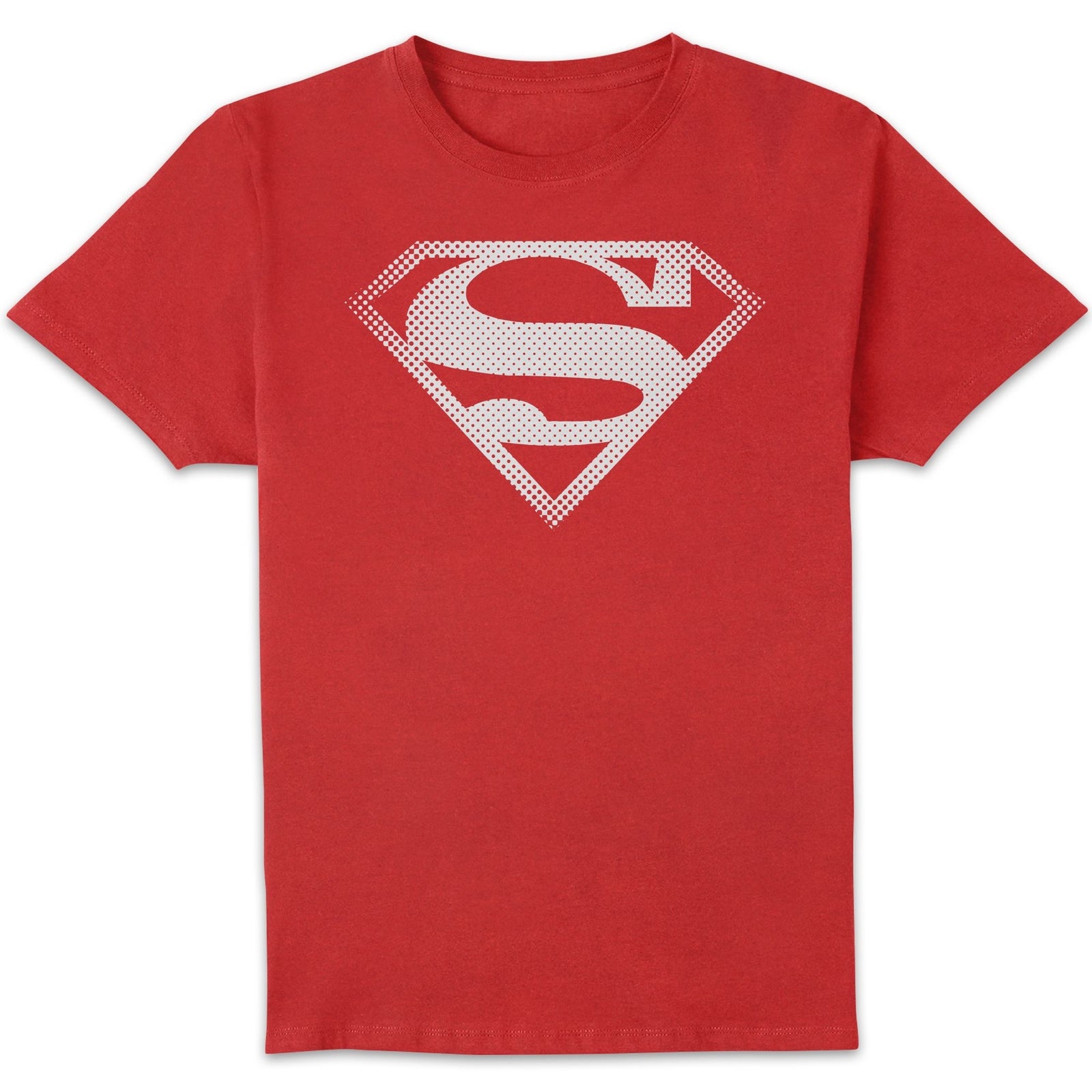 Superman Spot Logo Homme T-shirt - Rouge