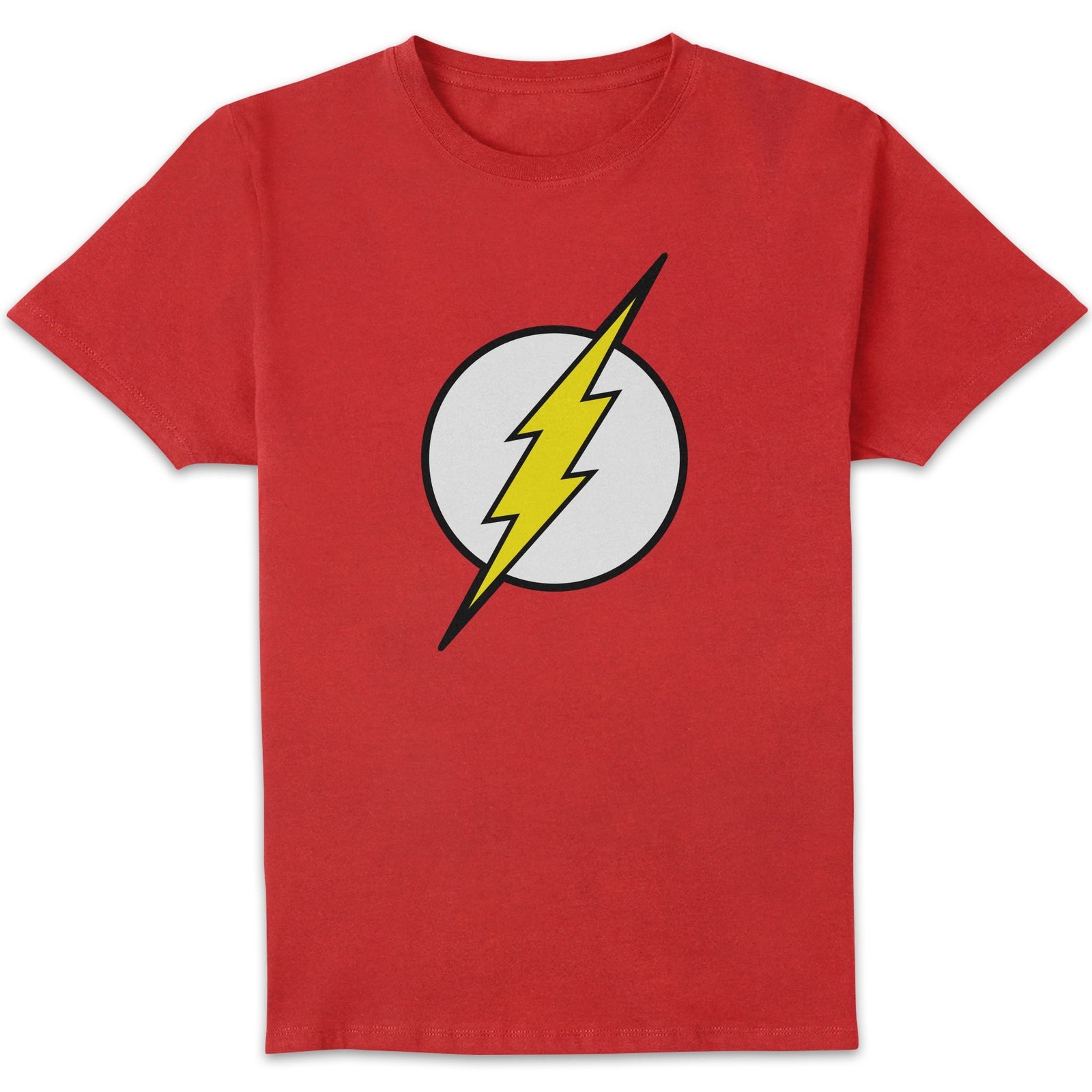 Justice League Flash Logo Homme T-shirt - Rouge