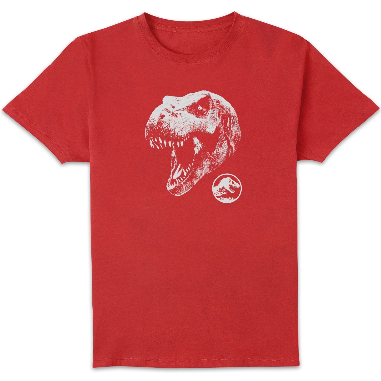 Jurassic Park T Rex Homme T-shirt - Rouge