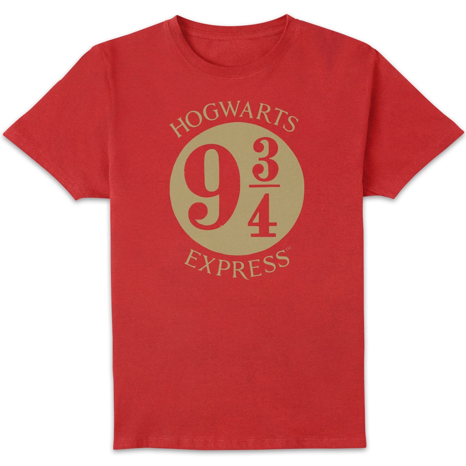 Harry Potter Platform Men's T-Shirt - Red - XL