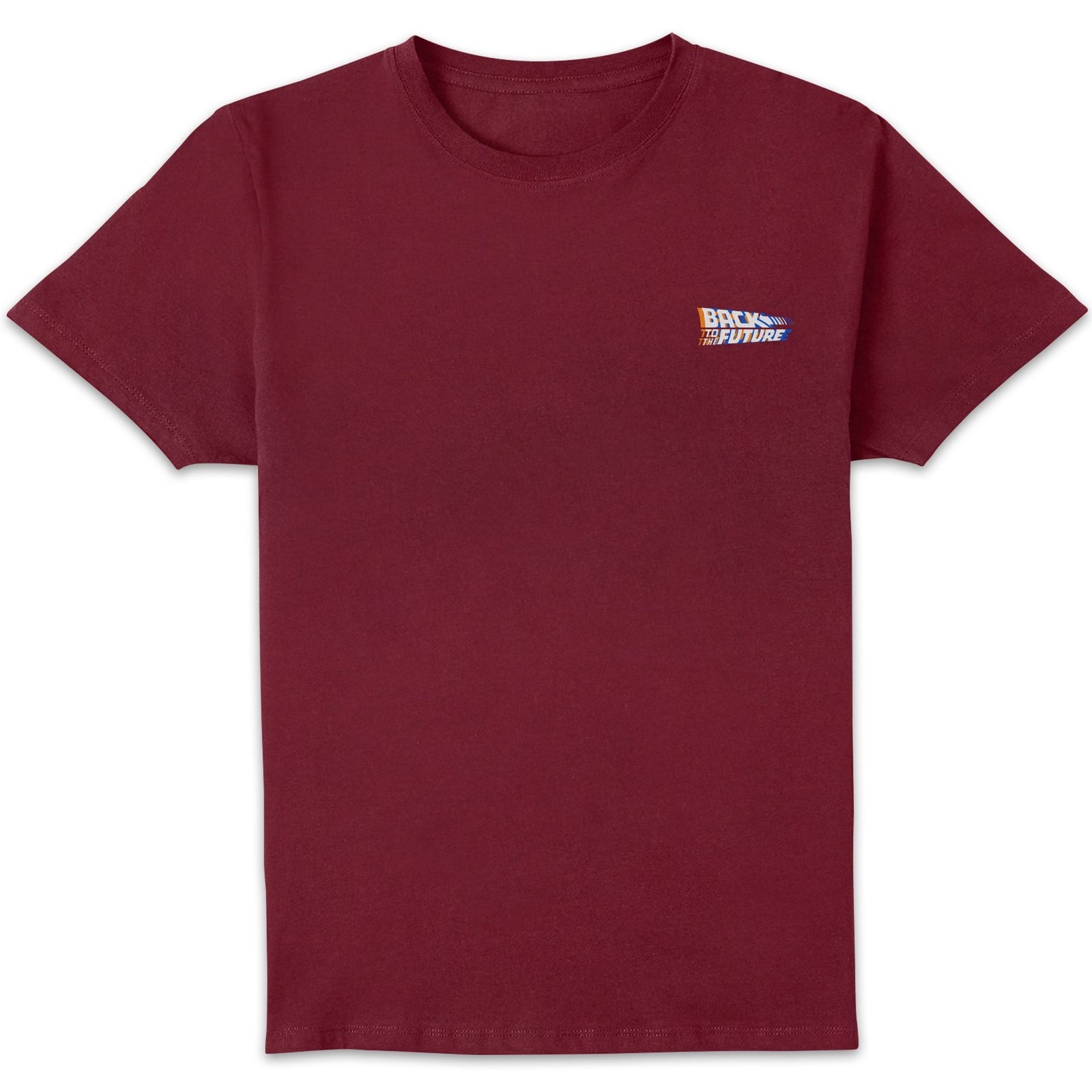 Back To The Future Men's T-Shirt - Burgundy - XL