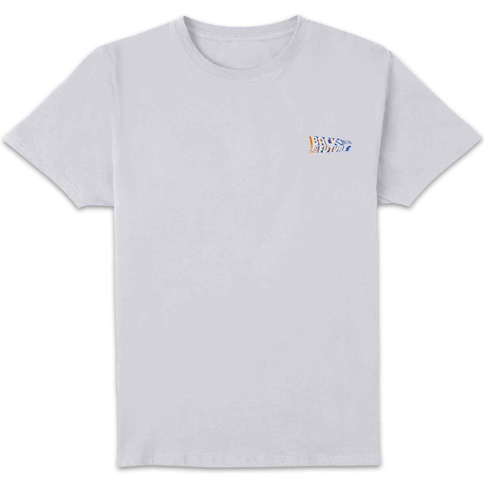 Back To The Future Men's T-Shirt - White - 4XL