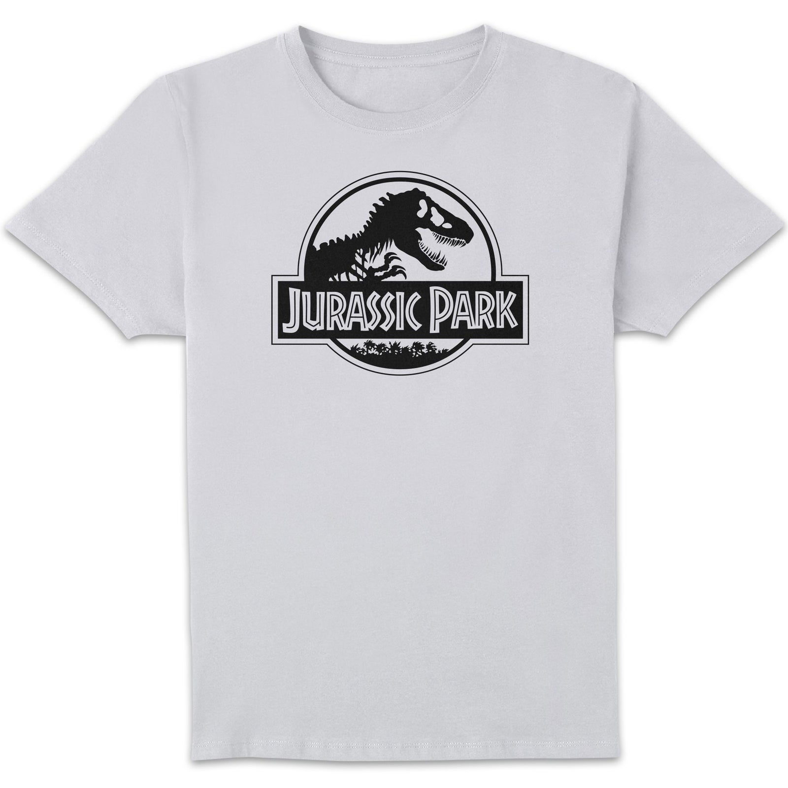 Jurassic Park Logo Men's T-Shirt - White - XXL