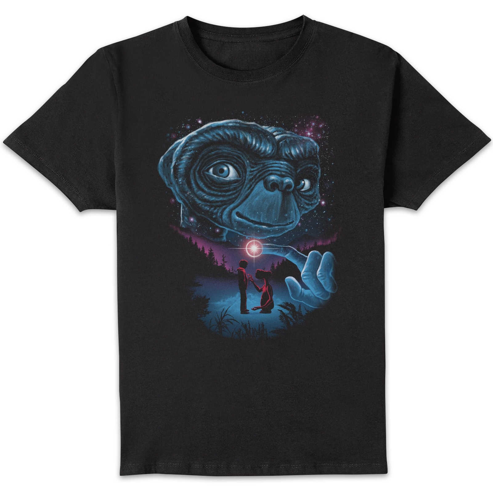 E.T. The Extra-Terrestrial X Ghoulish Phone Home Men's T-Shirt - Black - S