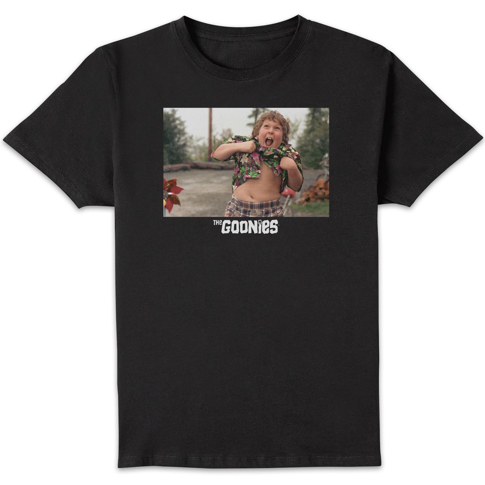The Goonies Chunk Men's T-Shirt - Black - L